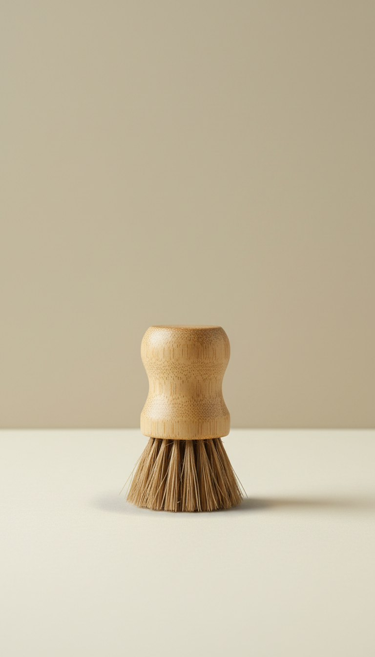 Recycled Bamboo Dish Brush with Replaceable Head