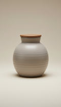 Ceramic Storage Jar with Airtight Cork Lid