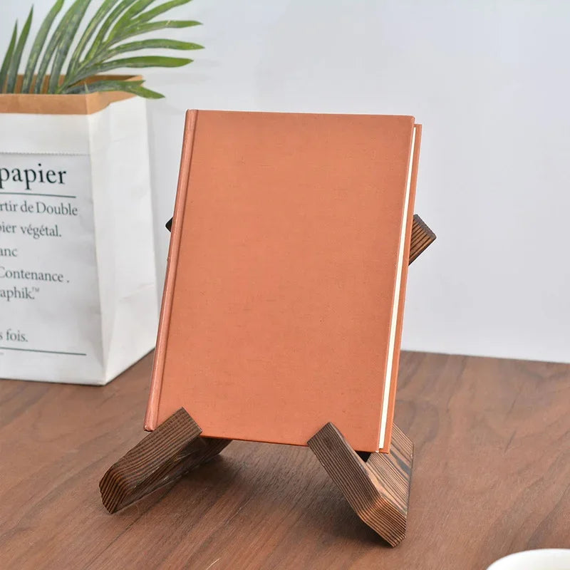 Wooden Kitchen Cookbook Stand