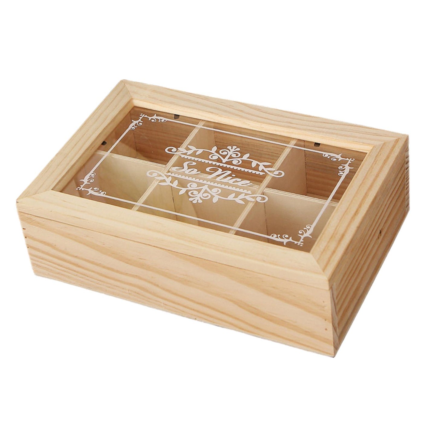 Wooden Tea bag Box
