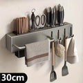 Wall Mounted Kitchen Rack for Utensils