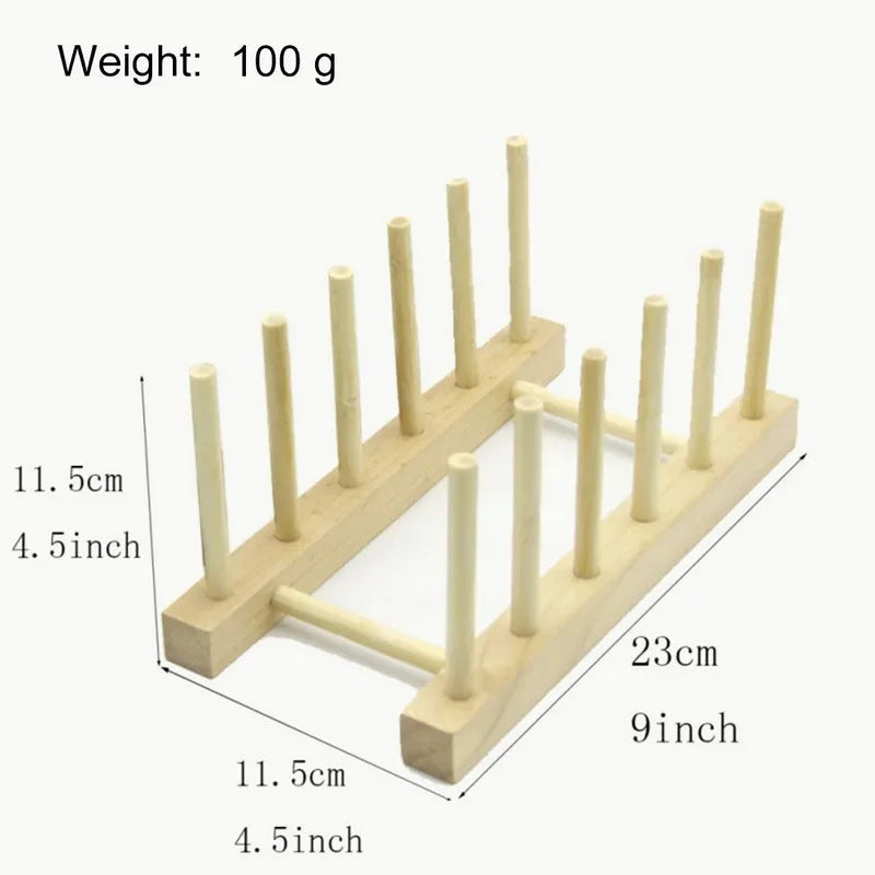 Natural Dish Drainer Rack