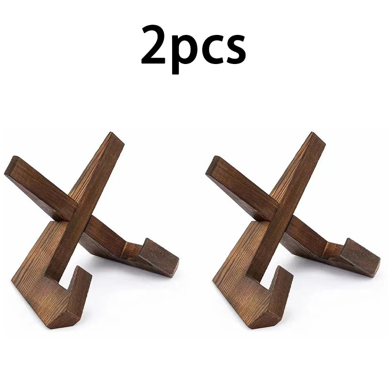 Wooden Kitchen Cookbook Stand