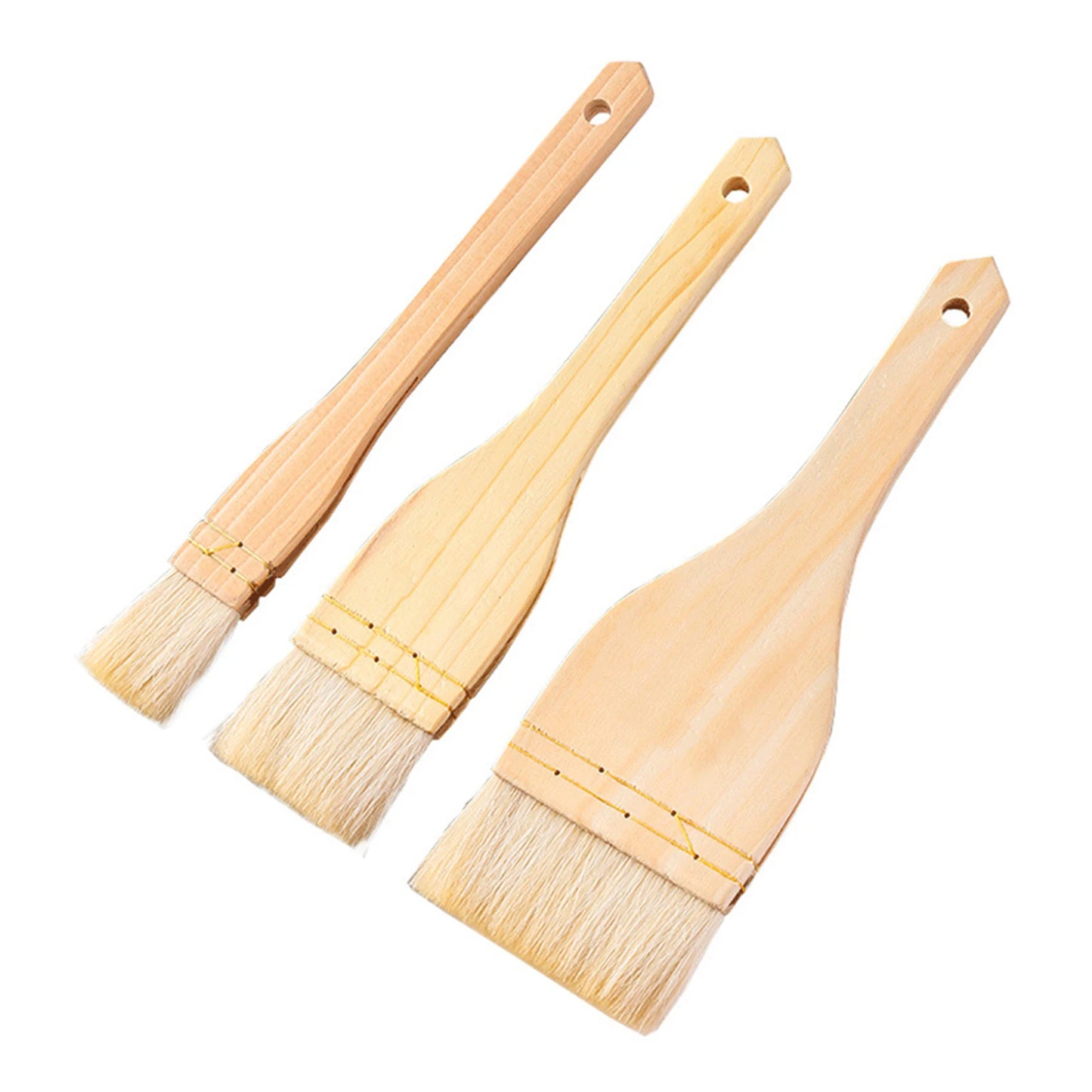 Natural Wooden Handle Cooking Oil Brush