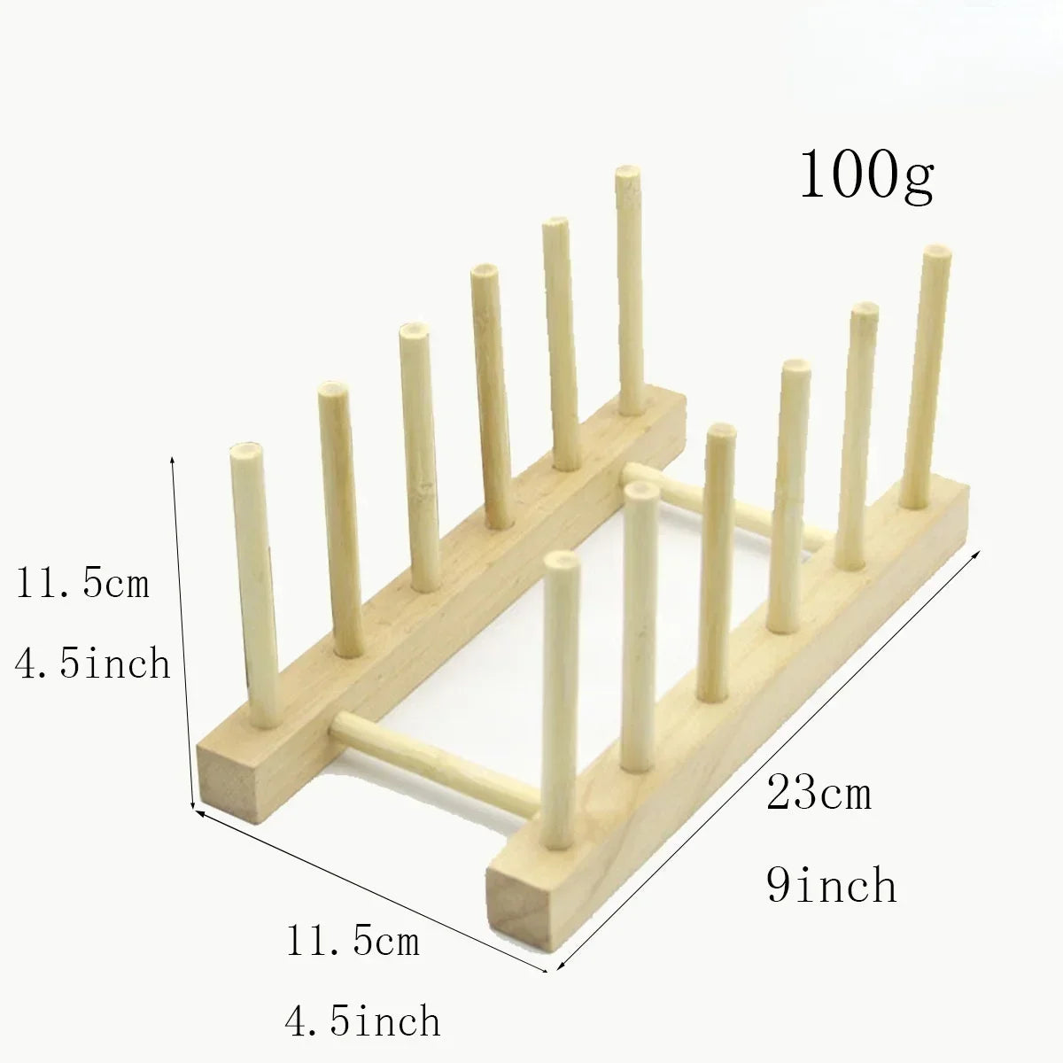 Natural Dish Drainer Rack