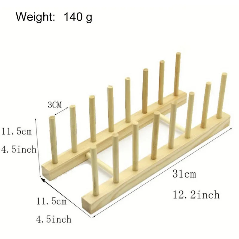 Natural Dish Drainer Rack
