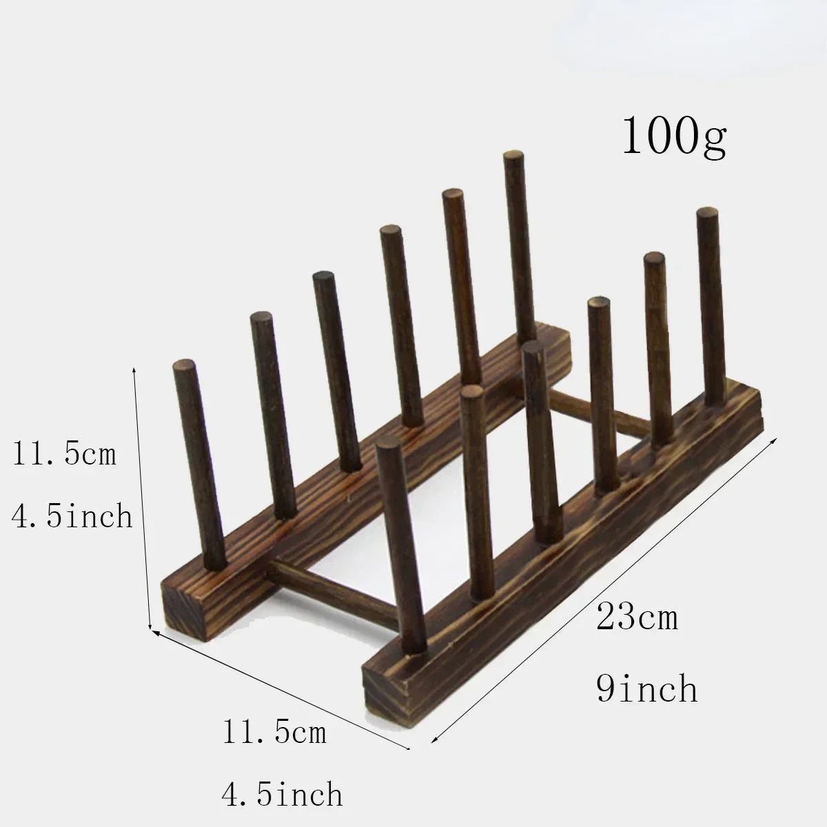 Natural Dish Drainer Rack