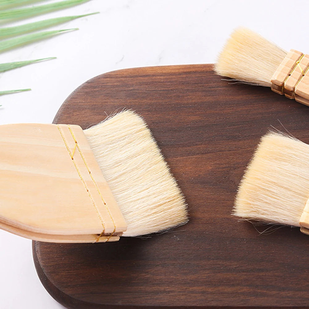Natural Wooden Handle Cooking Oil Brush