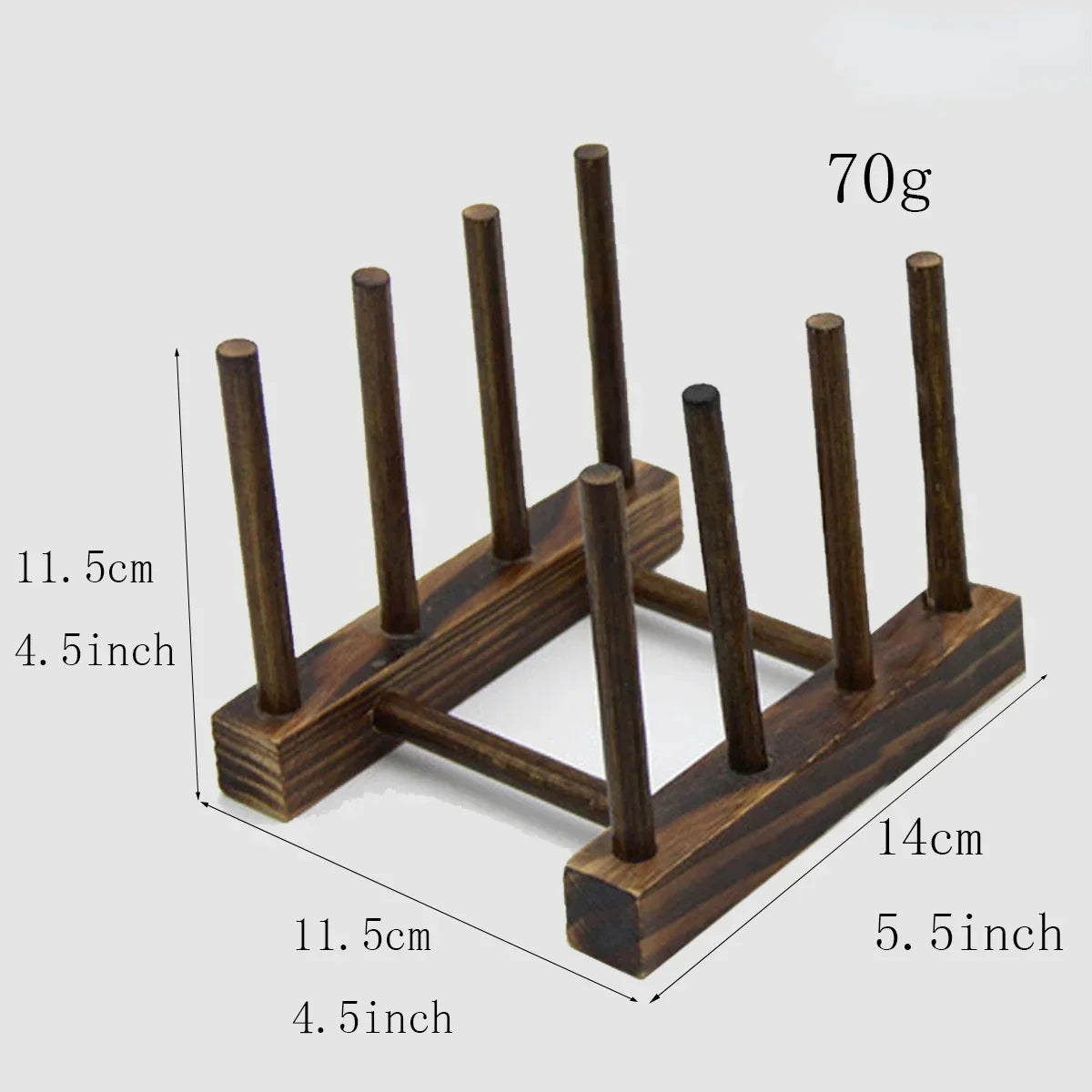 Natural Dish Drainer Rack
