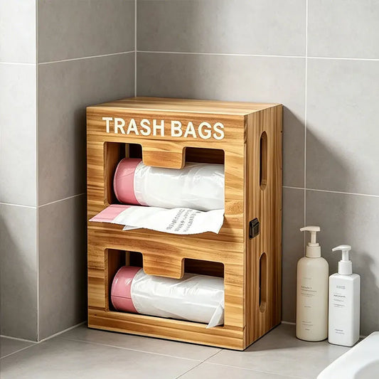 Wooden Storage Box Household  Food Preservation Bag