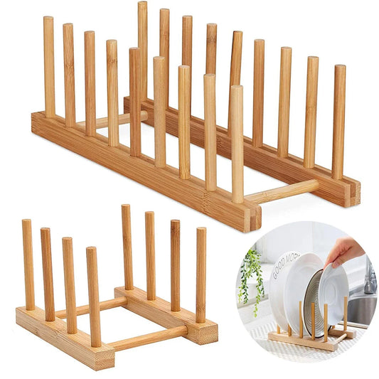 Natural Dish Drainer Rack