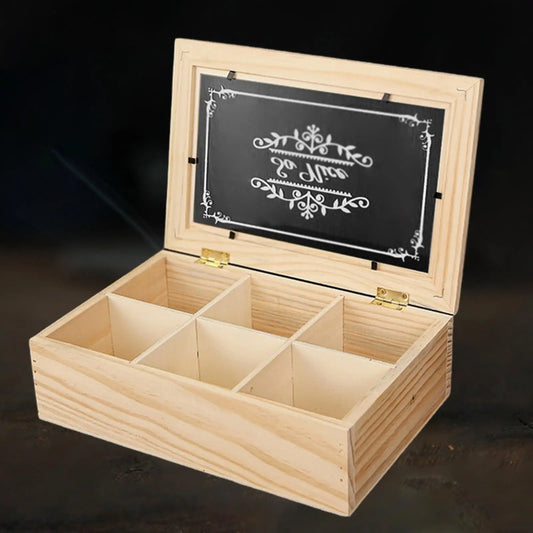 Wooden Tea bag Box